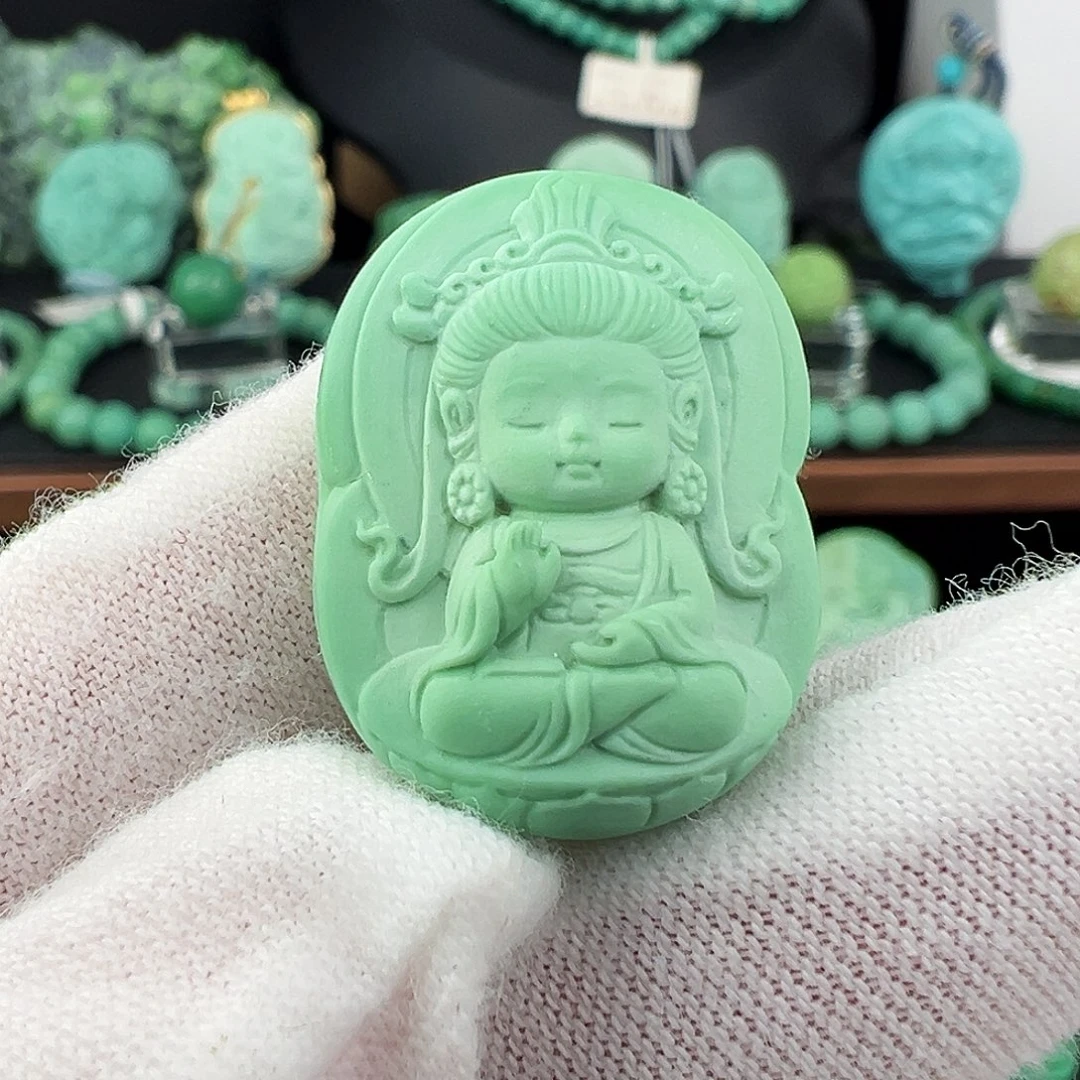 绿松石未镶嵌绿松石主播万丽