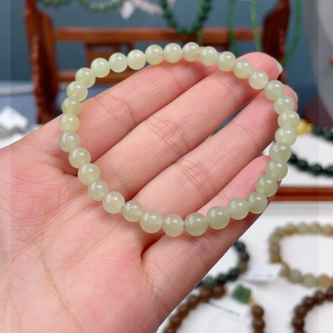 未镶嵌手串和田玉