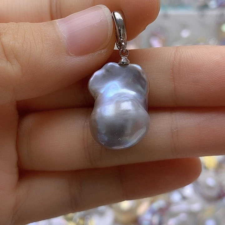 淡水珍珠未镶嵌吊坠(不含链)
