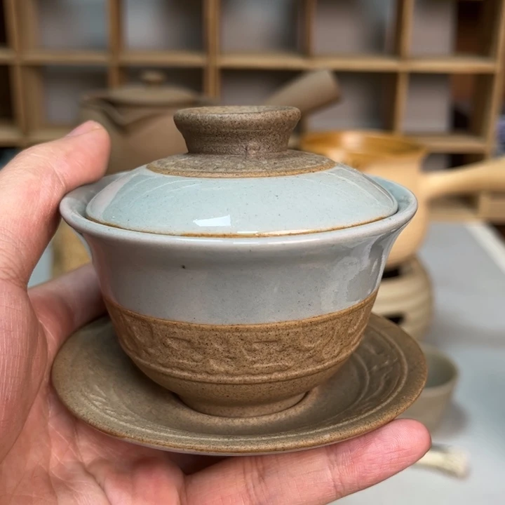 壶老段烧陶瓷茶器