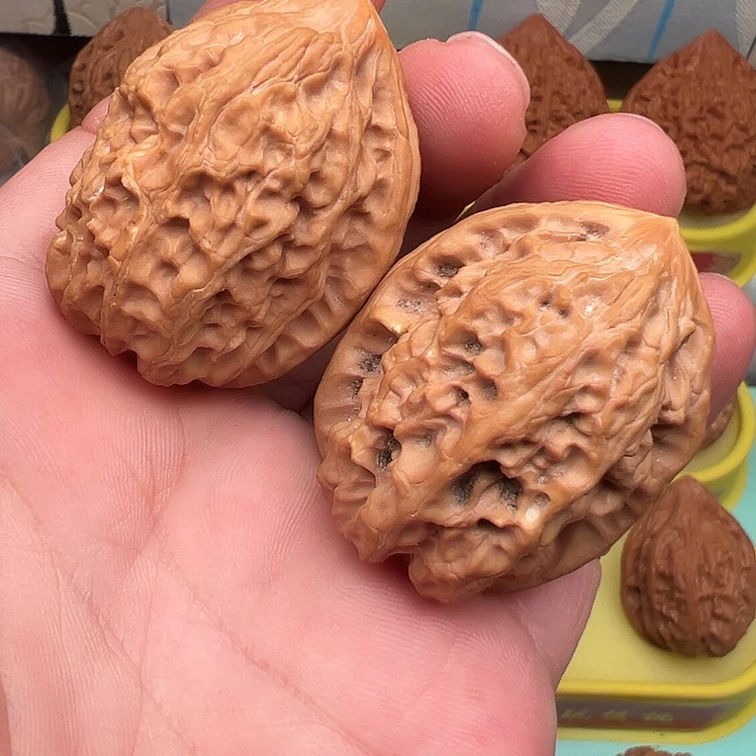 麦***风文玩核桃吊坠沈鸡35