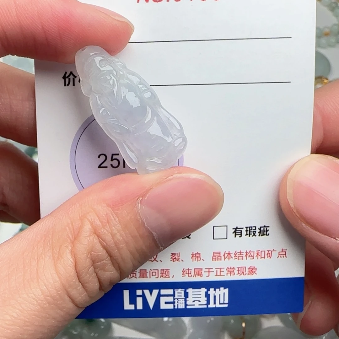 翡翠未镶嵌颈饰168