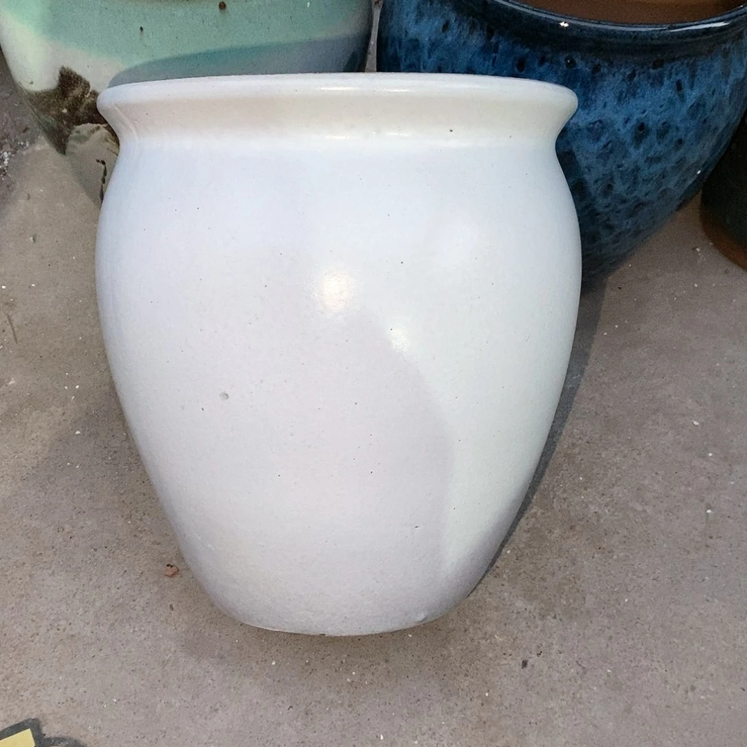 紫砂花盆瑕疵口27高30