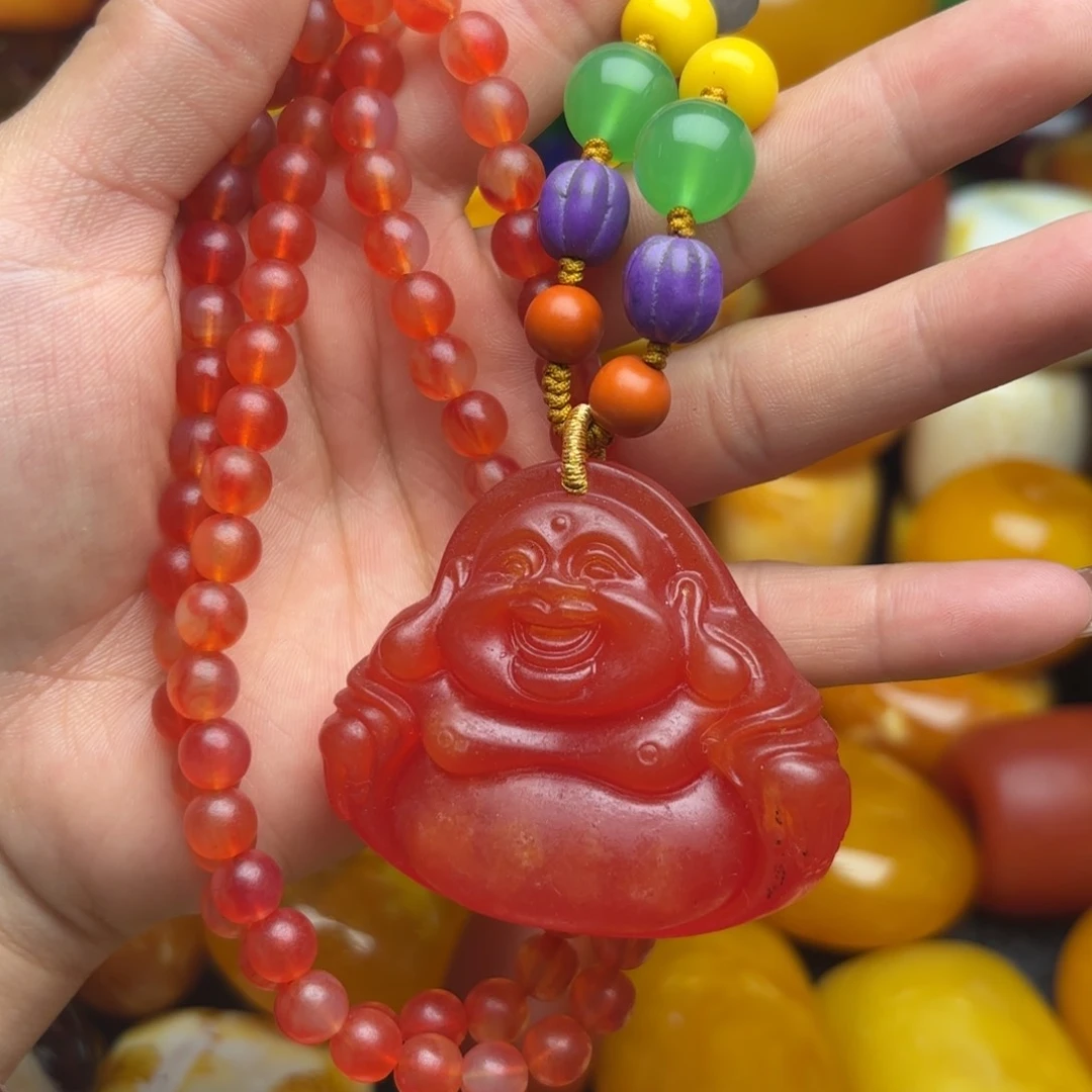 琥珀手链未镶嵌蜜蜡