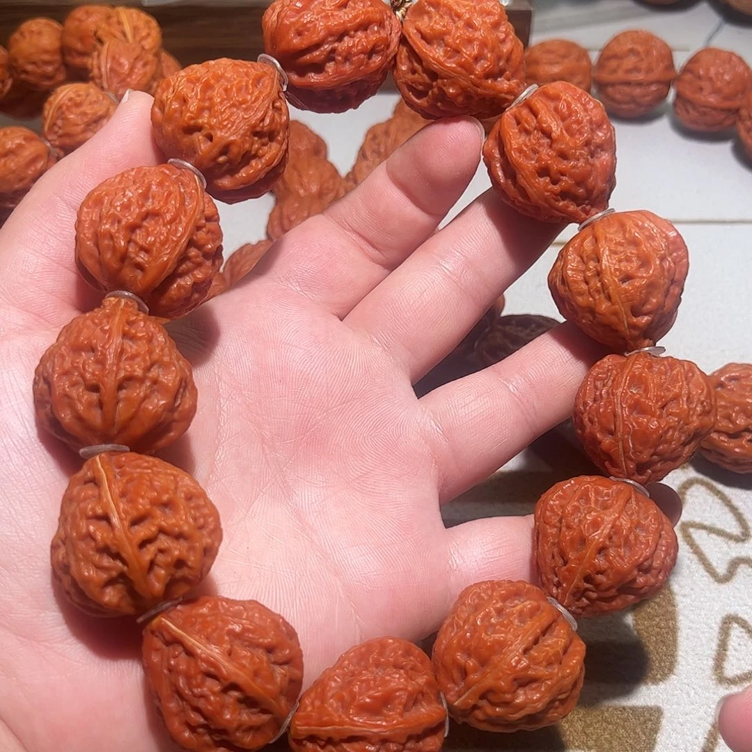 文玩核桃吊坠粗筋塔尖手持