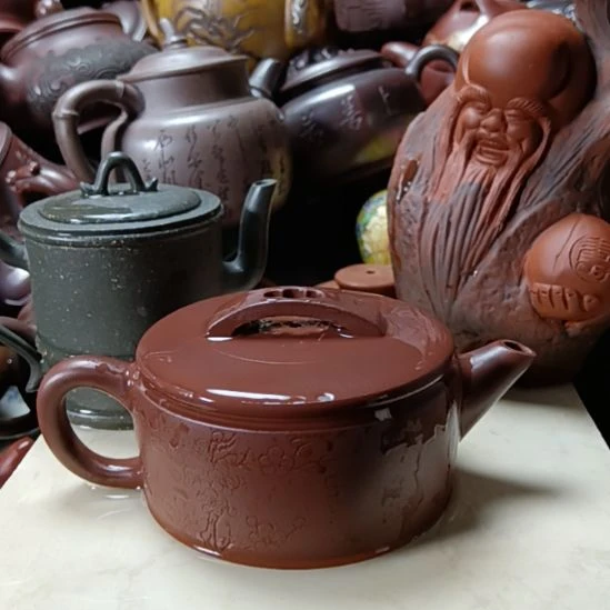 茶壶紫砂宜兴原矿底槽清柴烧手工200cc紫砂壶