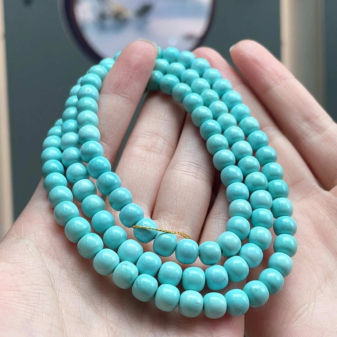 绿松石未镶嵌颈饰