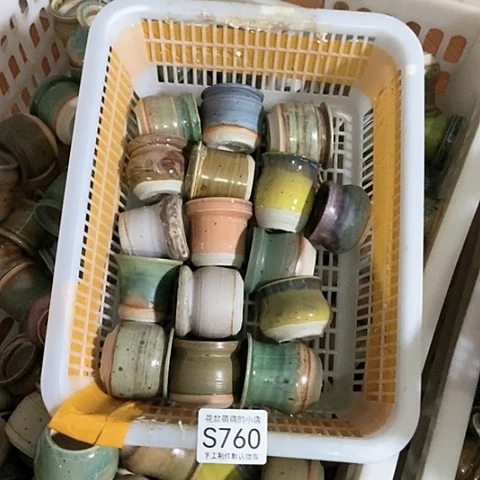 紫砂花盆760微瑕品口径3到4左右