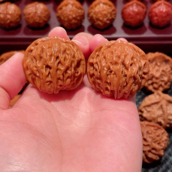 把件文玩核桃高*玉枕