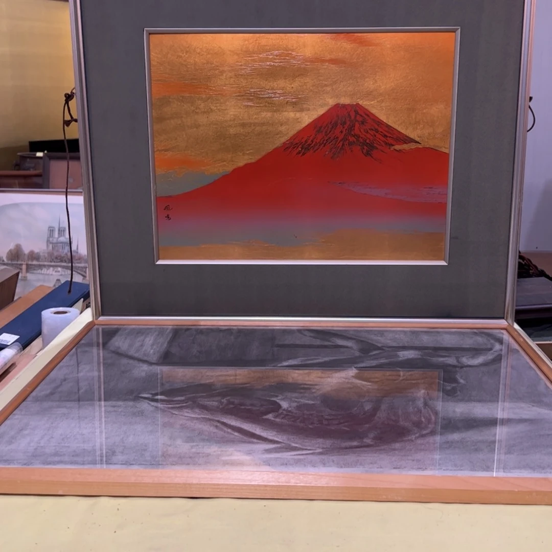 绘画a*a屏风框画油画版画回流