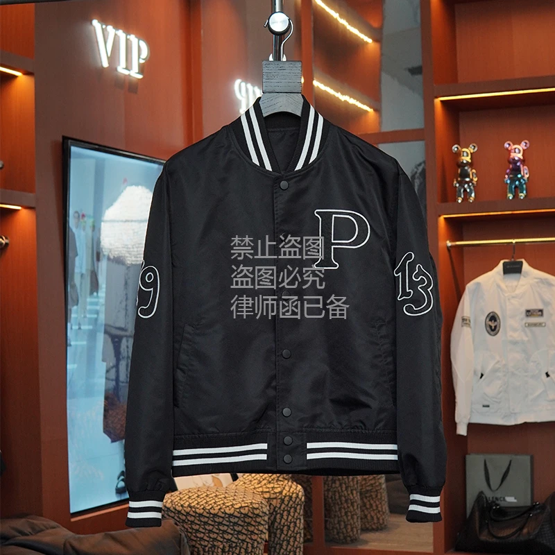 JK5062//2025SS 『P标字母棒球服』夹克外套时尚百搭（标本）