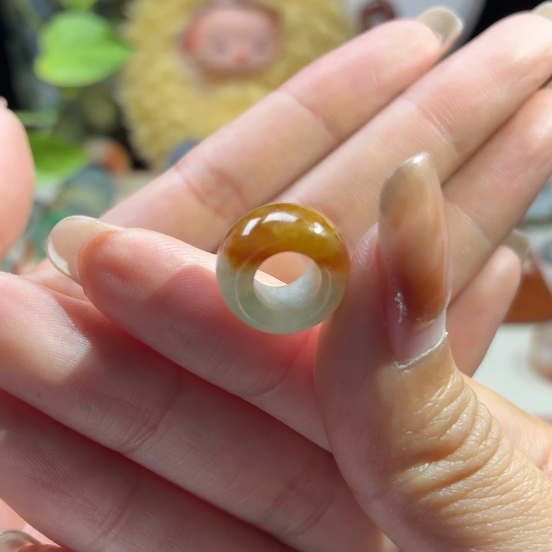 颈饰未镶嵌翡翠甜甜圈 内径7.1mm