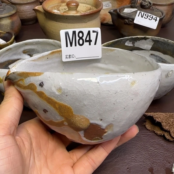 白***鸽备前烧备前烧马场隆志容量210