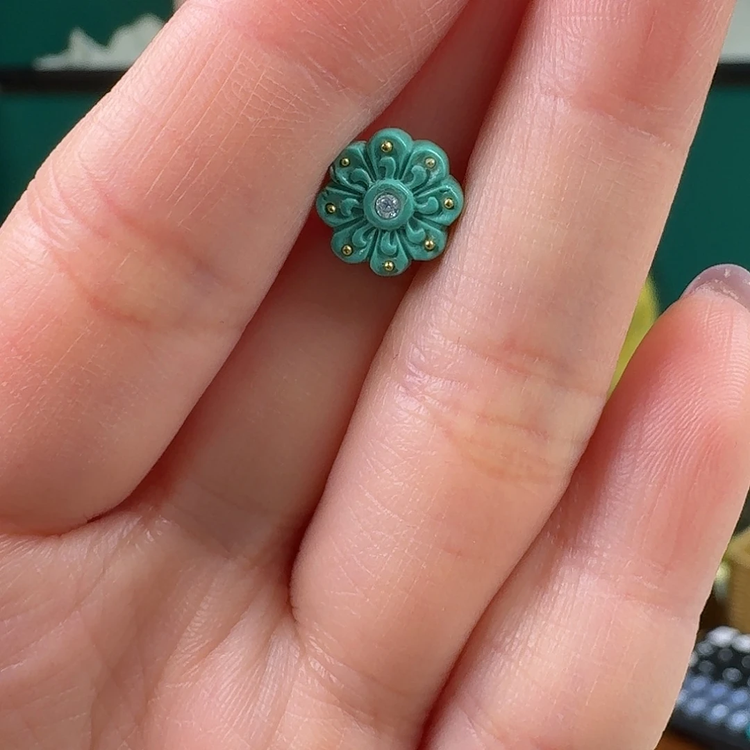 绿松石未镶嵌珠宝奇石