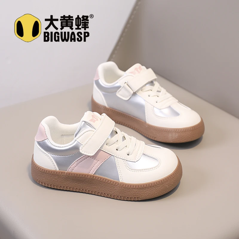 大黄蜂秋冬季新款儿童休闲2025新款男女孩运动鞋宝宝女童冬季鞋