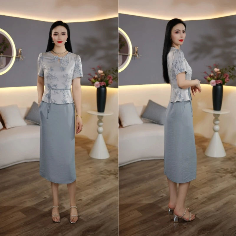 夏季新款高端洋气百搭修身气质高腰显瘦连衣裙6189