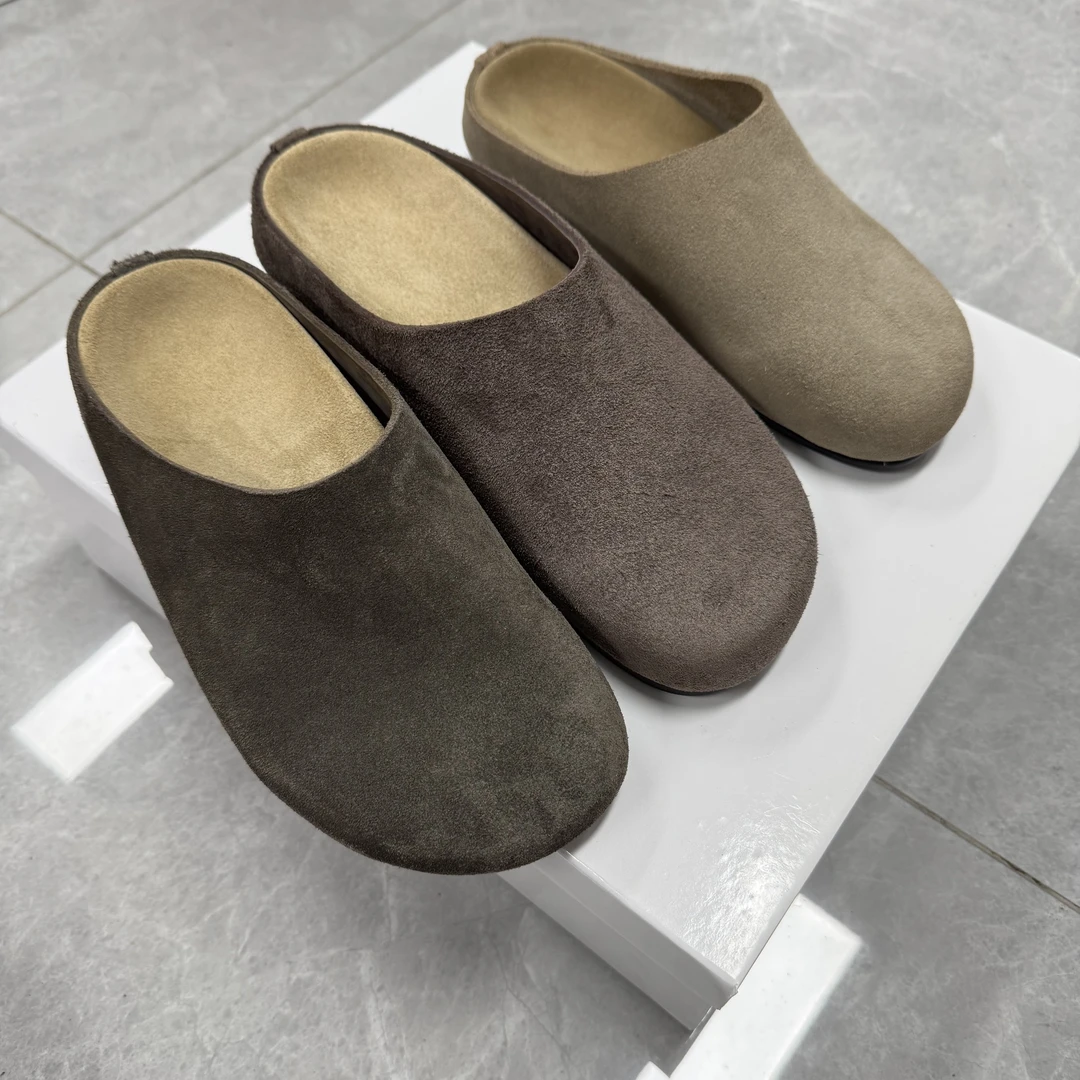 【哆哆家往小一码拍】row风包头拖女鞋慵懒穆勒拖极简风穿搭一脚蹬