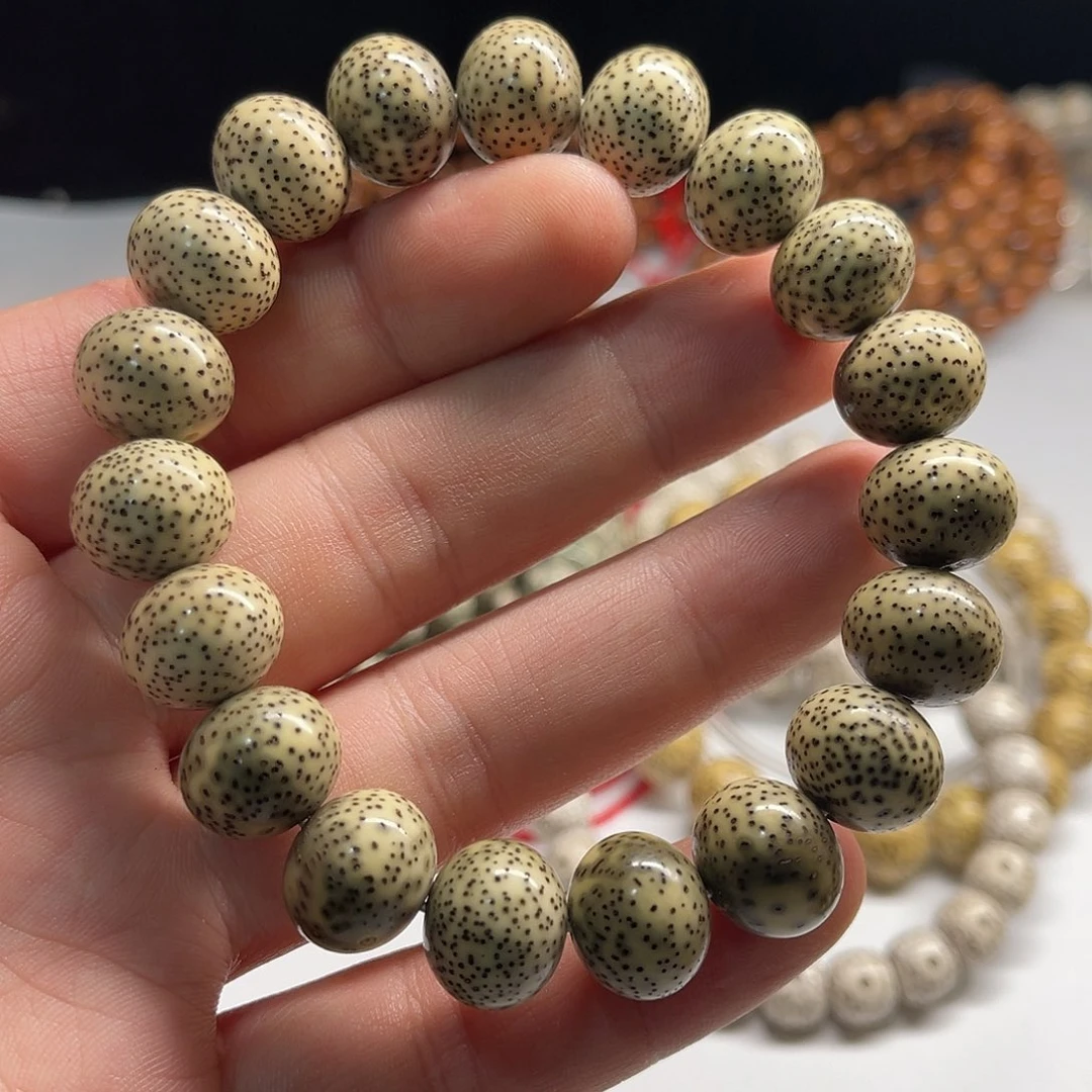 吊坠星月菩提14/12原生态青花料