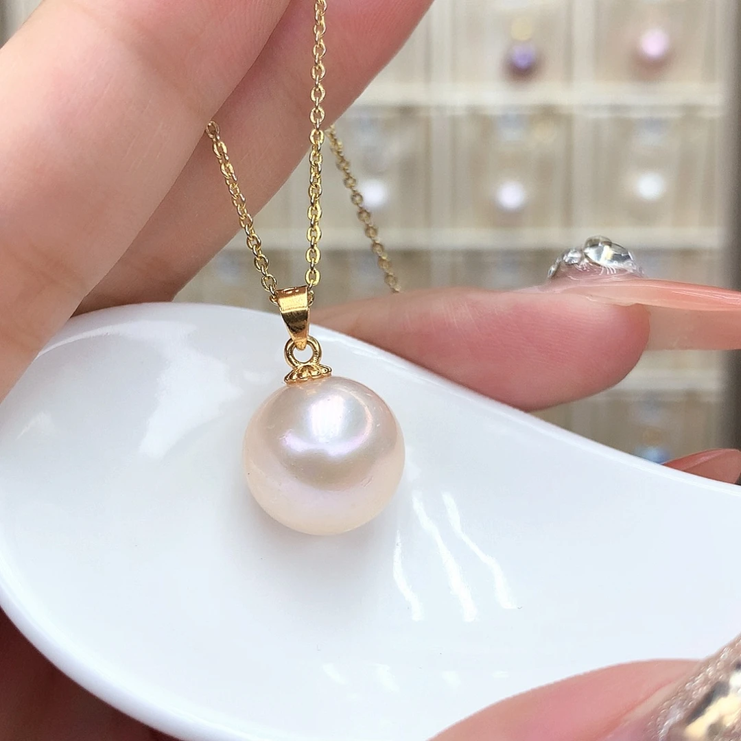 淡水珍珠合金颈饰