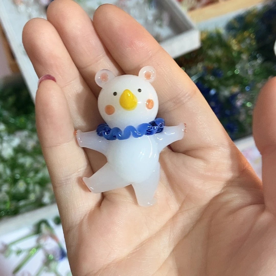 琉璃手工艺品花**声跳舞