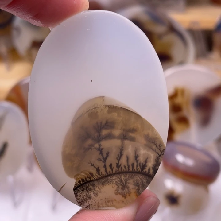 玛瑙/玉髓未镶嵌吊坠(不含链)