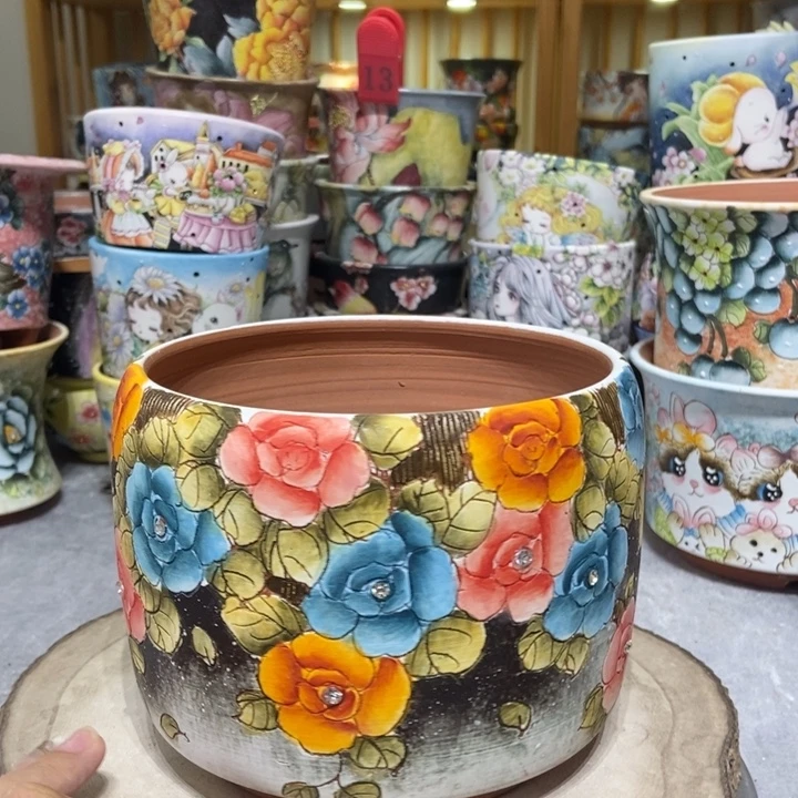 景德镇艺术手绘作品