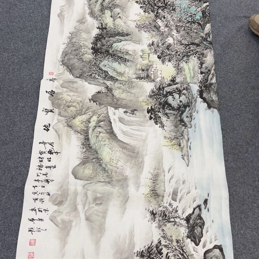 国画绘画作品请欣赏一下