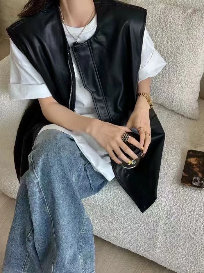 超软蛋白皮韩系扩版马甲