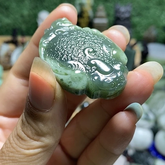 未镶嵌和田玉（糖玉）珠宝半成品