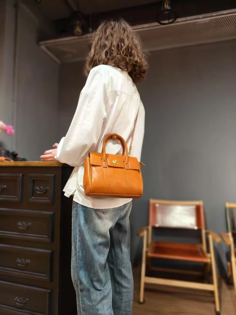 编号【300~400】高端小众复古时尚手工真牛皮包包