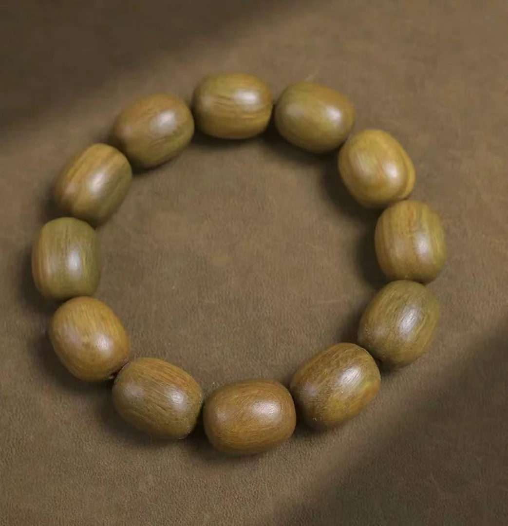 【木木甄选】绿檀手串（多样性发货发一件）YH00122无礼盒