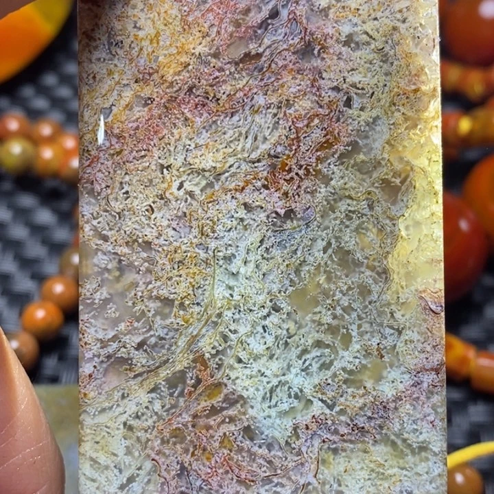 玛瑙/玉髓颈饰未镶嵌K**＂