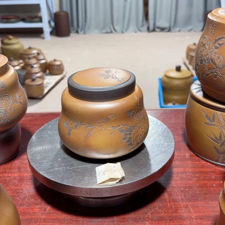 厚****紫砂茶叶罐。。。。。。。。