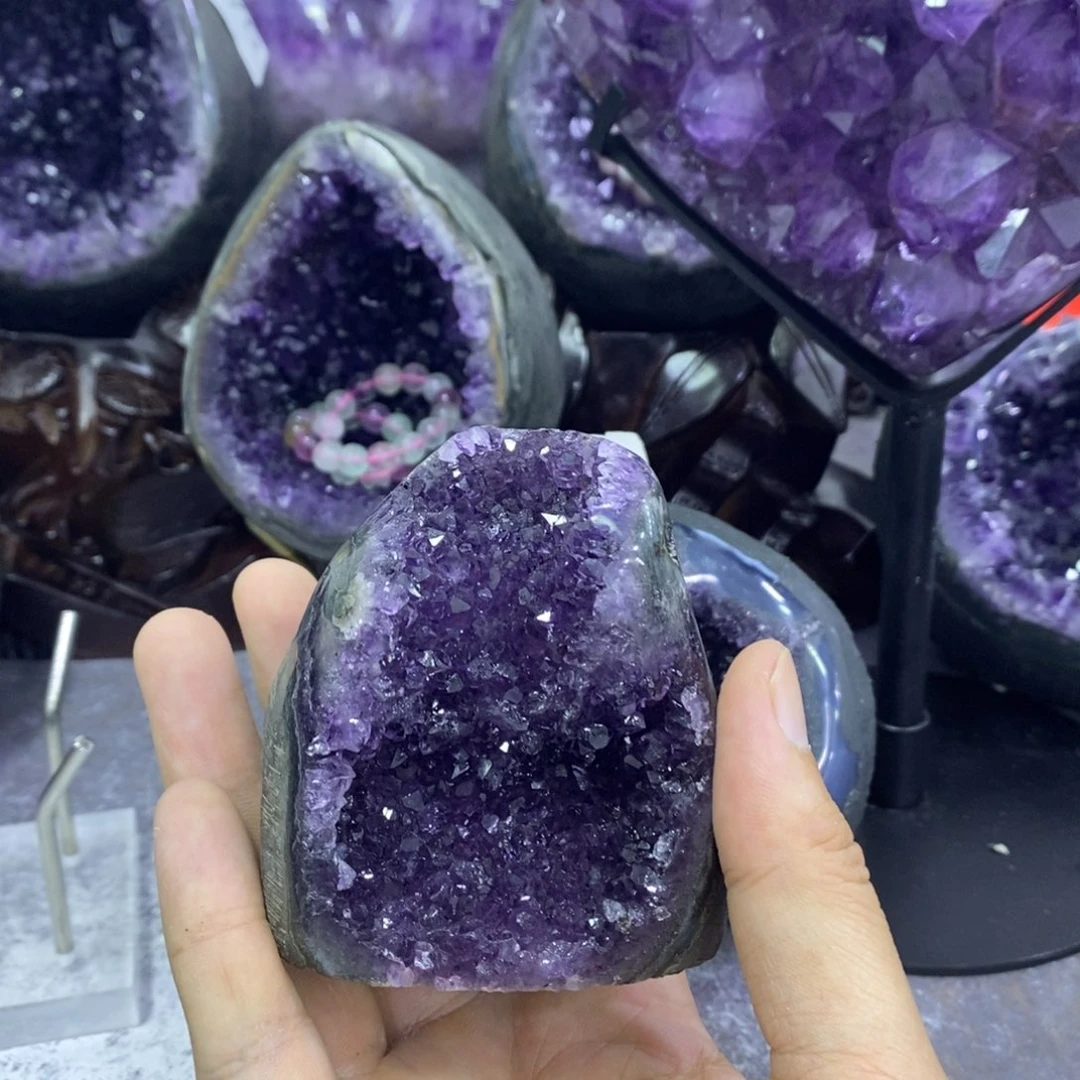 未镶嵌珠宝半成品紫晶218