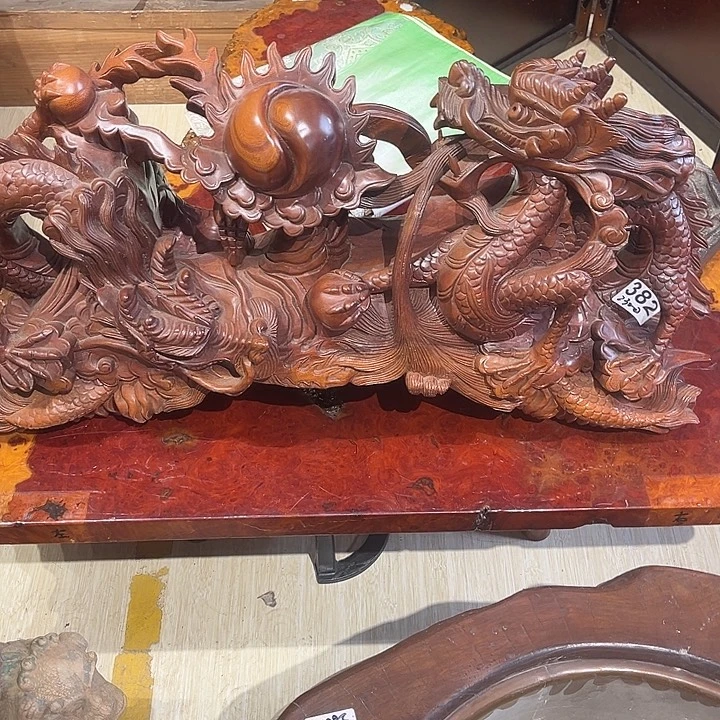 木中古工艺品摆件