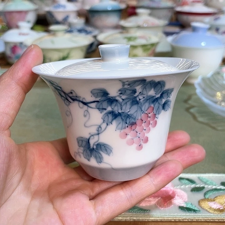 【闪购商品】葡萄藤盖碗哈哈