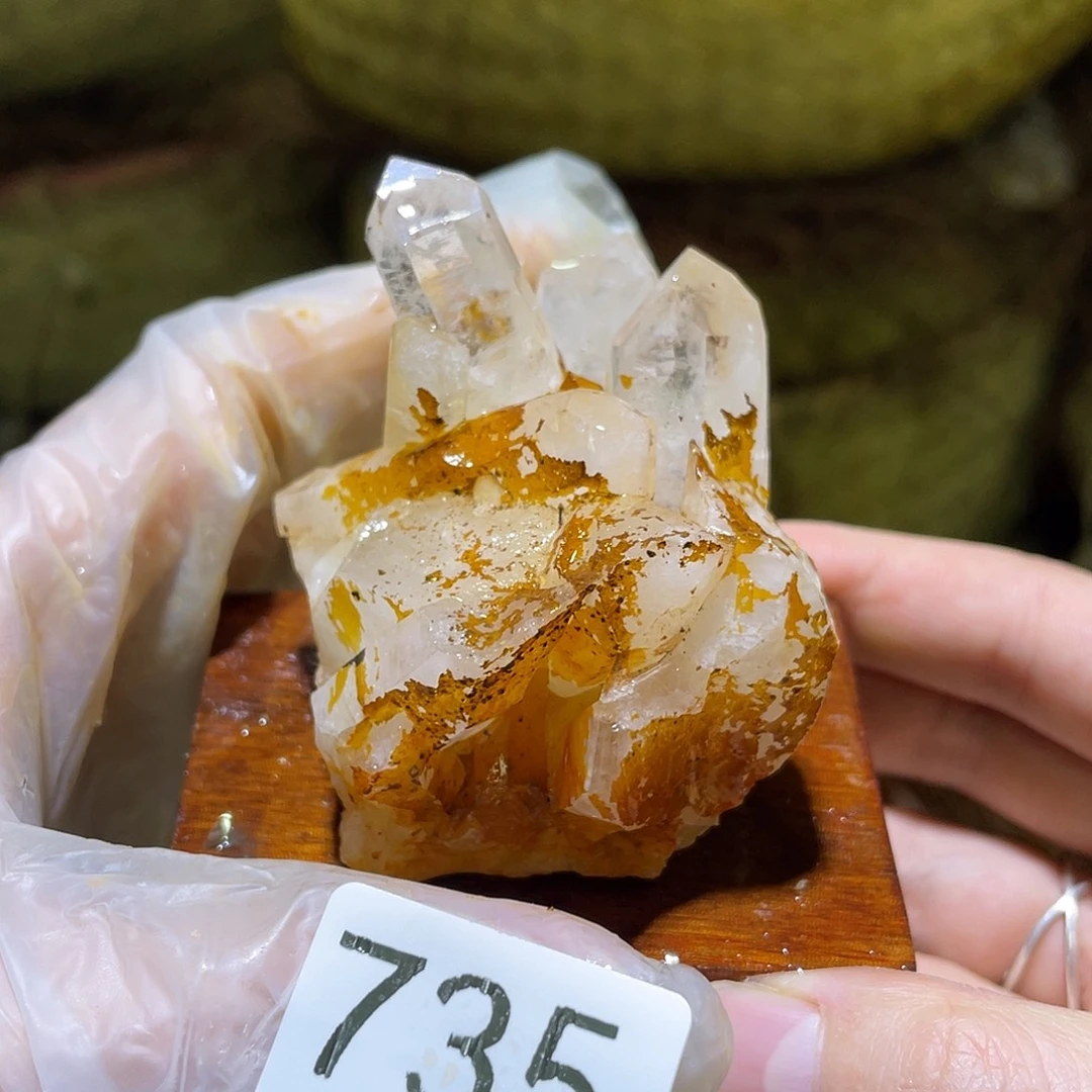 水晶未镶嵌珠宝半成品