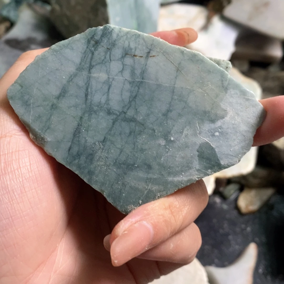 颈饰未镶嵌翡翠天然翡翠