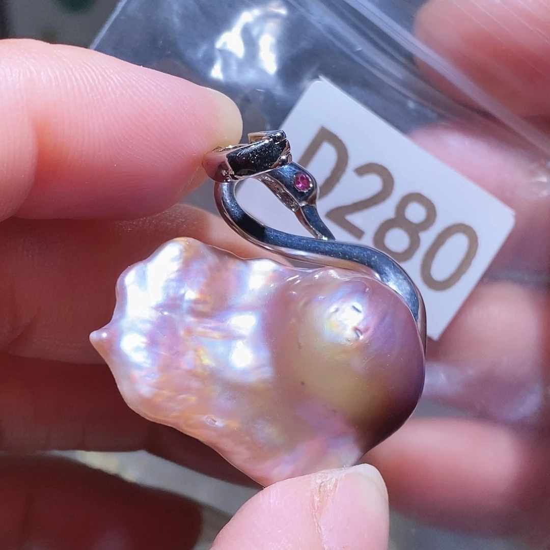 银S925镶嵌淡水珍珠其他