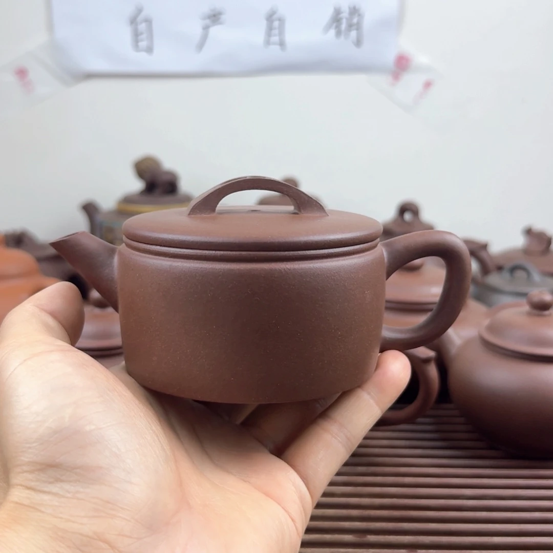 茶壶紫砂汉瓦220cc台西嫩底槽清
