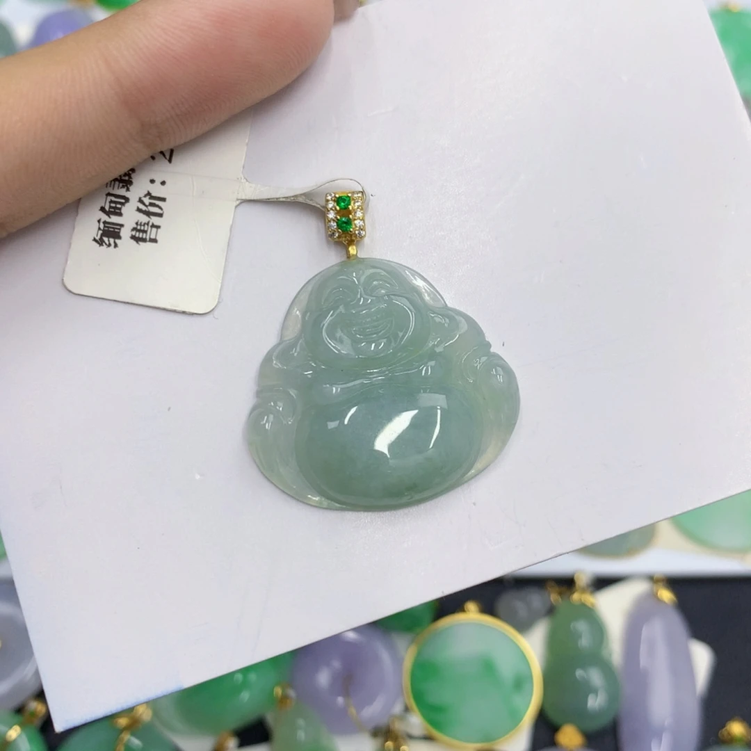颈饰未镶嵌翡翠翡翠