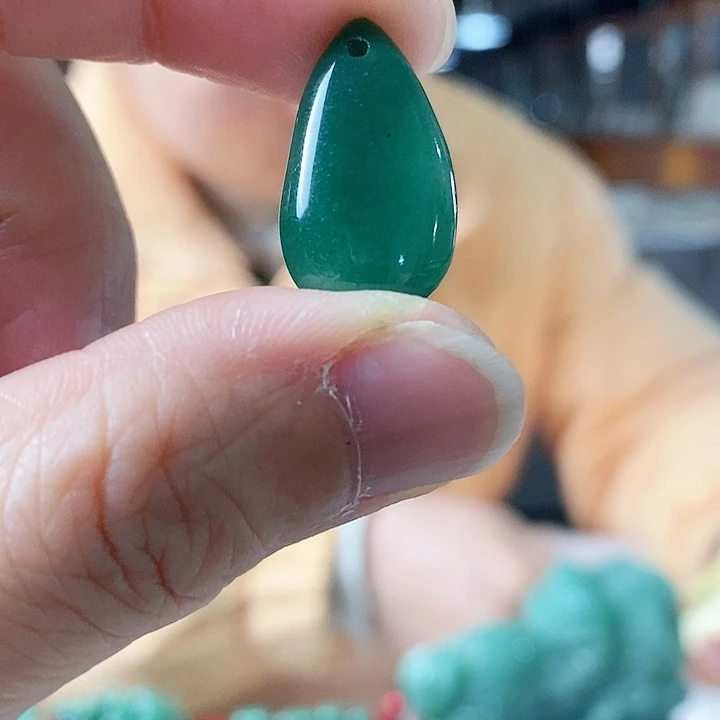 密玉（石英质玉）手链未镶嵌