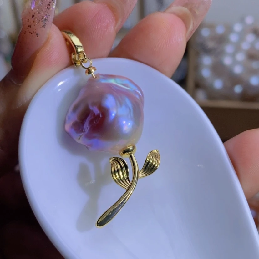 【闪购商品】淡水珍珠天然淡水珍珠合金