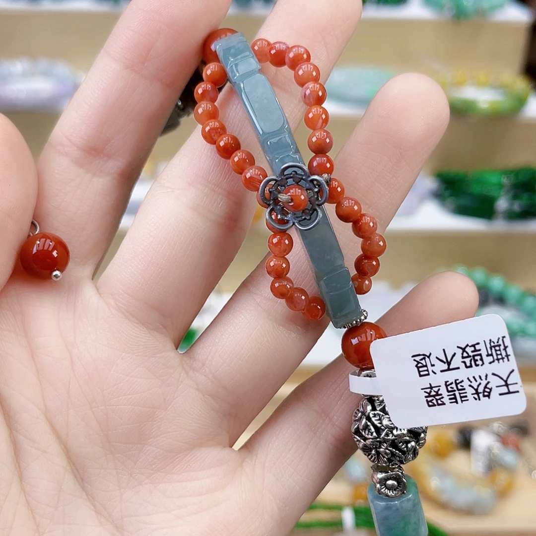 翡翠未镶嵌手链手链