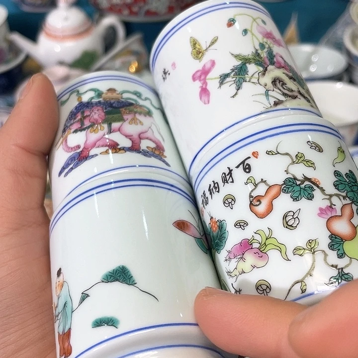 景德镇陶瓷主人杯陶瓷12333