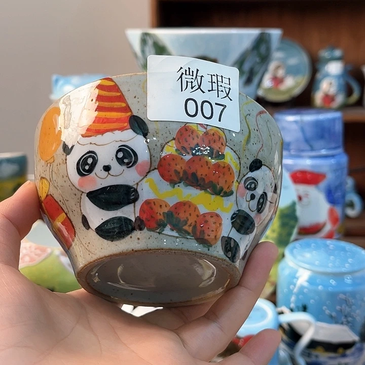 陶景德镇釉下手绘陶瓷