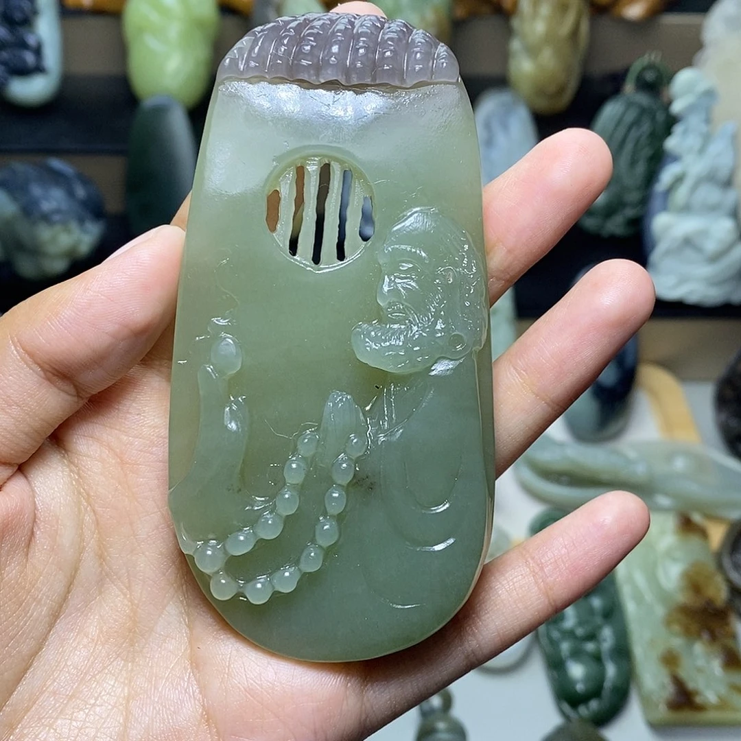 颈饰未镶嵌和田玉