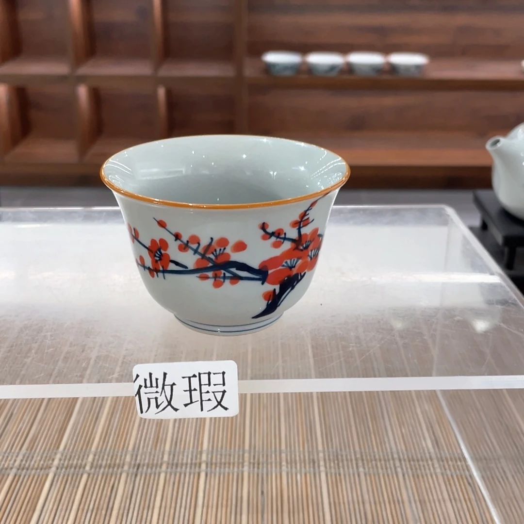 微瑕釉下彩纯手绘