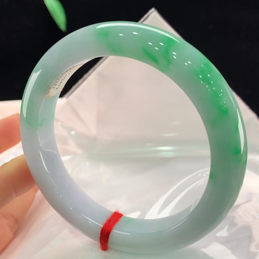 翡翠未镶嵌手镯0247