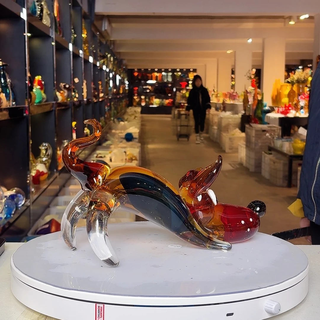 摆件琉璃岛的一座岛屿是由